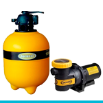 Conjunto Motobomba e Filtro Para Piscina